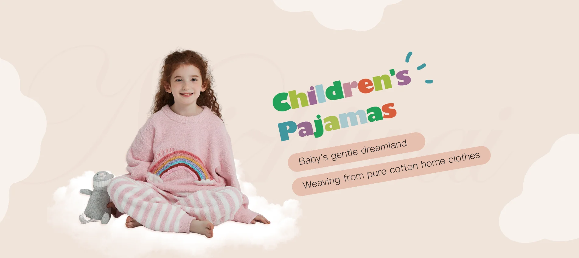 Kiinan lasten pyjamat